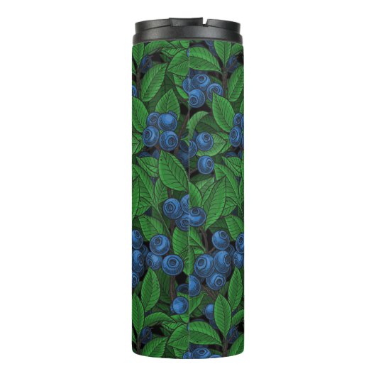 Blauwbes Thermosbeker (Achterkant)