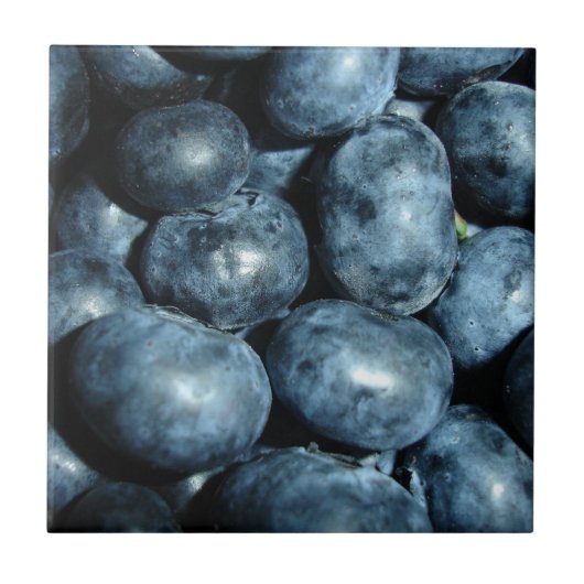 Blauwbes Tile Tegeltje (Voorkant)