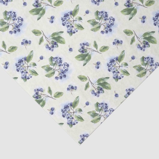 Blauwbes Tissuepapier (Detail)