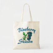 blauwbes tote bag (Voorkant)