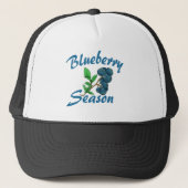 blauwbes trucker pet (Voorkant)
