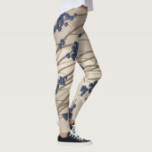 Blauwbes vertakkingen botanisch leggings (Rechts)