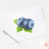 Blauwbes Vierkante Sticker (Envelop)