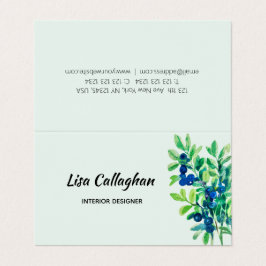 Blauwbes Visitekaartje