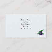 Blauwbes Visitekaartje (Achterkant)