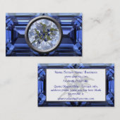 Blauwbes Visitekaartje (Voorkant / Achterkant)