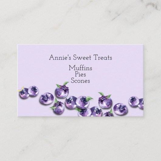 Blauwbes Visitekaartje (Voorkant)