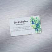 Blauwbes Visitekaartje Magnet Magnetisch Visitekaartje (Voorbeeld)