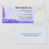 Blauwbes Visitekaartjes met gekromde onderdruk (Voorkant / Achterkant)