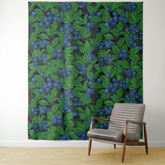 Blauwbes Wandkleed (In situ)