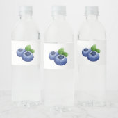 Blauwbes Waterfles Etiket (Flessen)