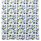 Blauwbes Waterverf Berry Kitchen Cute Fruit Douchegordijn (Voorkant)