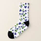 Blauwbes Waterverf Cute Berry Sokken (Links - buitenkant)