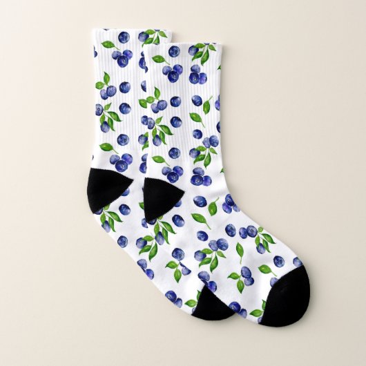 Blauwbes Waterverf Cute Berry Sokken (Paar)