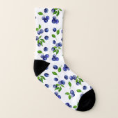 Blauwbes Waterverf Cute Berry Sokken (Links binnenkant)
