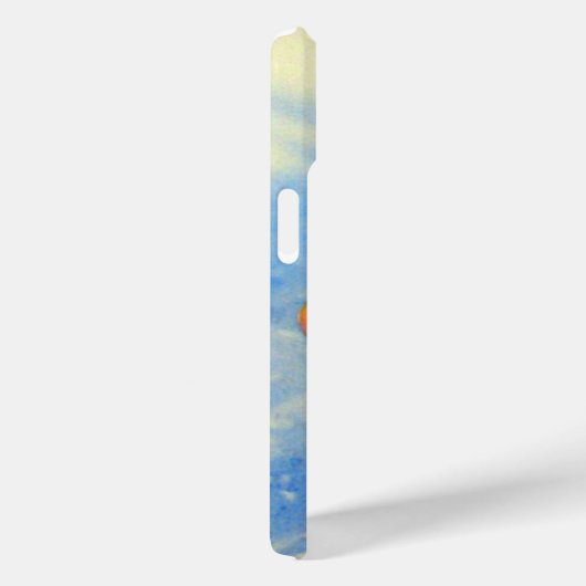 Blauwbes, waterverf schilderen Case-Mate iPhone case (Achterkant / Rechts)