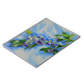 Blauwbes waterverf schilderen notitieboek (Linkerzijde)