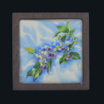 Blauwbes waterverf schilderen premium cadeau doosje<br><div class="desc">Romantic Blueberry Waterverf schilderij - prachtige impressionistische geïnspireerde waterverf van H Cooper</div>