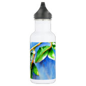 Blauwbes, waterverf schilderen waterfles (Rechts)