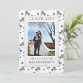 Blauwbes Weddenschap Hartelijk dank Kaart (Staand voorkant)