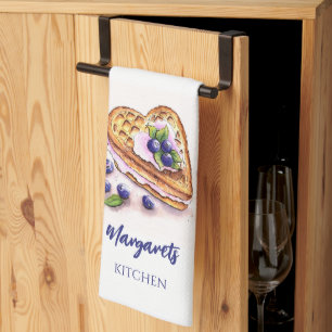 Blauwbesebakkerij Keukenhanddoek
