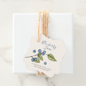 Blauwbesjam uit de landelijke keuken bedankjes labels (In situ)