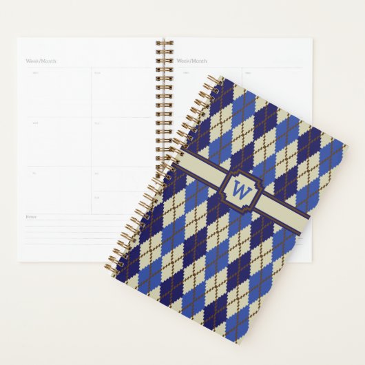 Blauwbeskaneel Argyle Planner (Display)