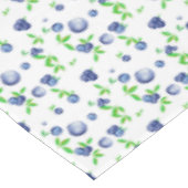 Blauwbessen, bosbessen, waterverf, fruitkunst tafelkleed (Gekanteld)