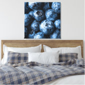 Blauwbessen Canvas Afdruk (Insitu (Slaapkamer))