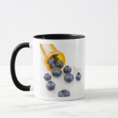 Blauwbessen die op recept uit de fles komen mok (Links)