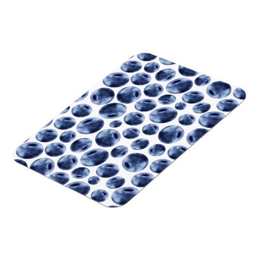 Blauwbessen Druk fruit af Magneet (Linkerzijde)
