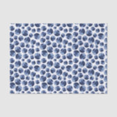 Blauwbessen Druk fruit af Tissuepapier (Voorkant)