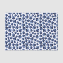 Blauwbessen Druk fruit af Tissuepapier