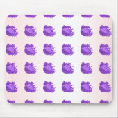 Blauwbessen en crèmeelektronica muismat (Voorkant)