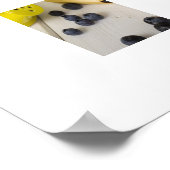 Blauwbessen Keukenkunst Poster (Hoek)