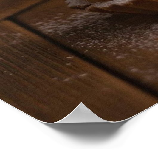 Blauwbessen Keukenkunst Poster (Hoek)