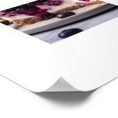 Blauwbessen Keukenkunst Poster (Hoek)