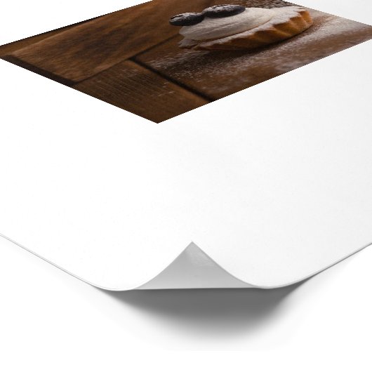 Blauwbessen Keukenkunst Poster (Hoek)