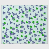 Blauwbessen met onmiddellijke verpakking cadeaupapier (Vlak)