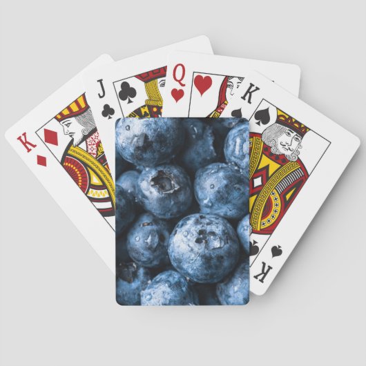 Blauwbessen Pokerkaarten (Achterkant)