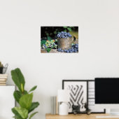 Blauwbessen Poster afdrukken (Thuiskantoor)