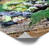 Blauwbessen Poster afdrukken (Hoek)