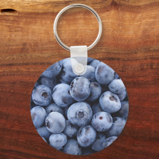 Blauwbessen Sleutelhanger (Voorkant)