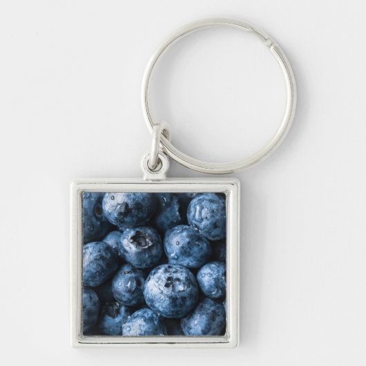 Blauwbessen Sleutelhanger (Voorkant)