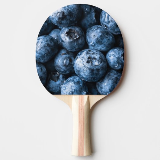 Blauwbessen Tafeltennisbatje (Voorkant)