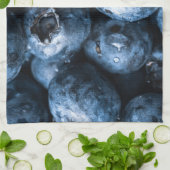 Blauwbessen Theedoek (Gevouwen)