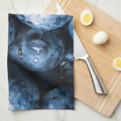 Blauwbessen Theedoek (Quarter Fold)