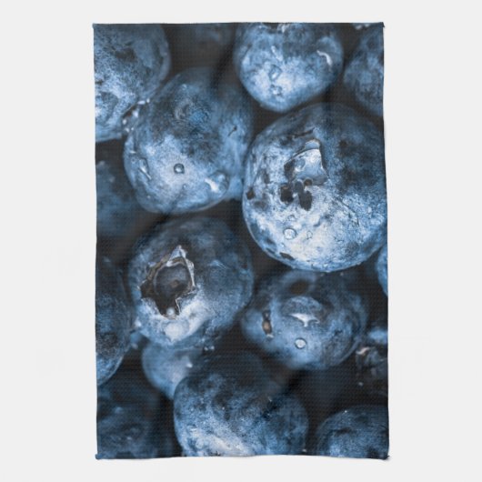 Blauwbessen Theedoek (Verticaal)