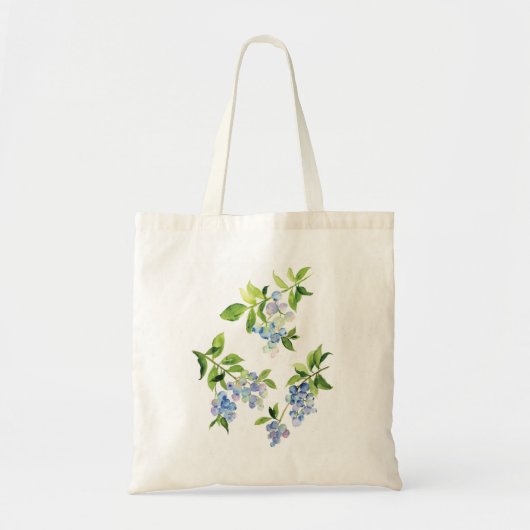 Blauwbessen Tote Bag (Voorkant)