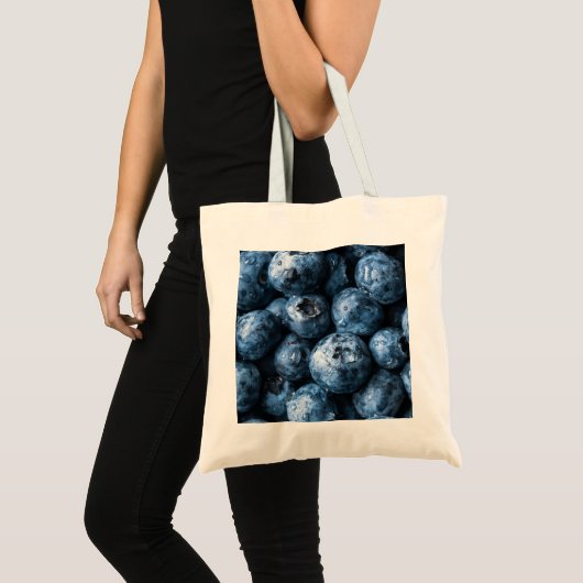 Blauwbessen Tote Bag (Voorkant (product))